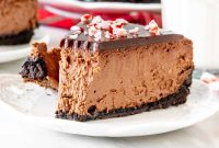 Chocolate Peppermint Cheesecake Recipe: Creamy Holiday Dessert
