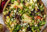 Apple, Walnut & Gorgonzola Cabbage Salad Recipe