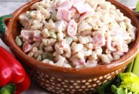 Mexican Macaroni (Ensalada de Coditos) — Creamy Cold Pasta Salad