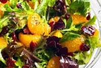 Mandarin Orange Salad Bowl with Citrus Vinaigrette