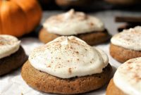 Soft Pumpkin Cookies with Cream Cheese Frosting Recipe