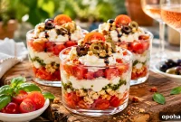 Savory Tomato Tiramisu for Apéro — Verrines Vanish Before Rosé