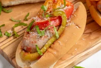 Slow Cooker Sausage and Peppers with Onions and Tomato Sauce