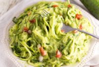 Creamy Avocado Zoodles Recipe: Quick Low-Carb Dinner