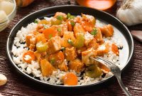 Gluten-Free Sweet and Sour Chicken Made in a HexClad Pan