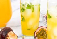 Fresh Passion Fruit Juice Recipe: Tangy Homemade Drink