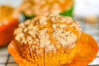 Pumpkin Streusel Muffins with Cinnamon-Sugar Crumble