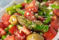 Crisp Asparagus Salad with Zesty Lemon Vinaigrette