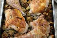 Deconstructed Turkey and Stuffing: Flavorful Holiday Plate
