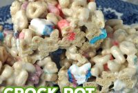 Crock Pot Lucky Charms Marshmallow Treats