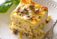 Overnight Crockpot Breakfast Casserole for Busy Mornings