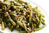 Creamy Peanut-Sauce Green Beans (Air Fryer Recipe)