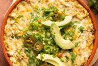 Creamy Green Chile Chicken Enchilada Dip Recipe