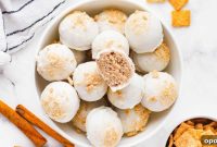 Cinnamon Toast Crunch Cheesecake Bites Recipe | Crunchy Mini Desserts
