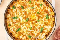 Tortellini Lasagna Bake: Cheesy Italian Pasta Casserole Recipe