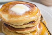 Moist Fluffy Keto Pancakes Made with Coconut Flour