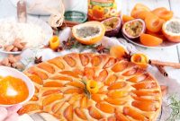 Apricot Almond Tart with Frangipane Filling