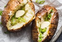 Crispy Air Fryer Baked Potatoes in 30 Minutes