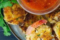 Coconut Shrimp with Peach Sweet-Spicy Chili Sauce