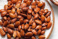 Seasoned Air Fryer Roasted Almonds: Crispy Savory Snack