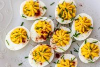 Classic Southern Deviled Eggs Recipe with Tangy Mustard-Fill