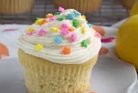 Zesty Lemon Dairy-Free Cupcakes — Light Vegan Recipe