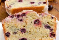 Moist Lemon Blueberry Quick Bread Recipe