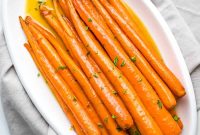 Maple-Glazed Roasted Carrots with Herbs and Balsamic
