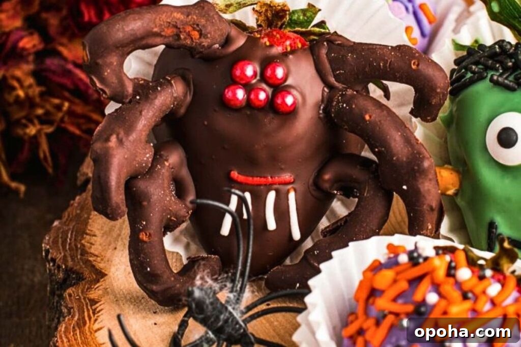18 Spooky Halloween Movie Night Snacks to Delight Your Guests 11 Strawberries that look like monster faces.
