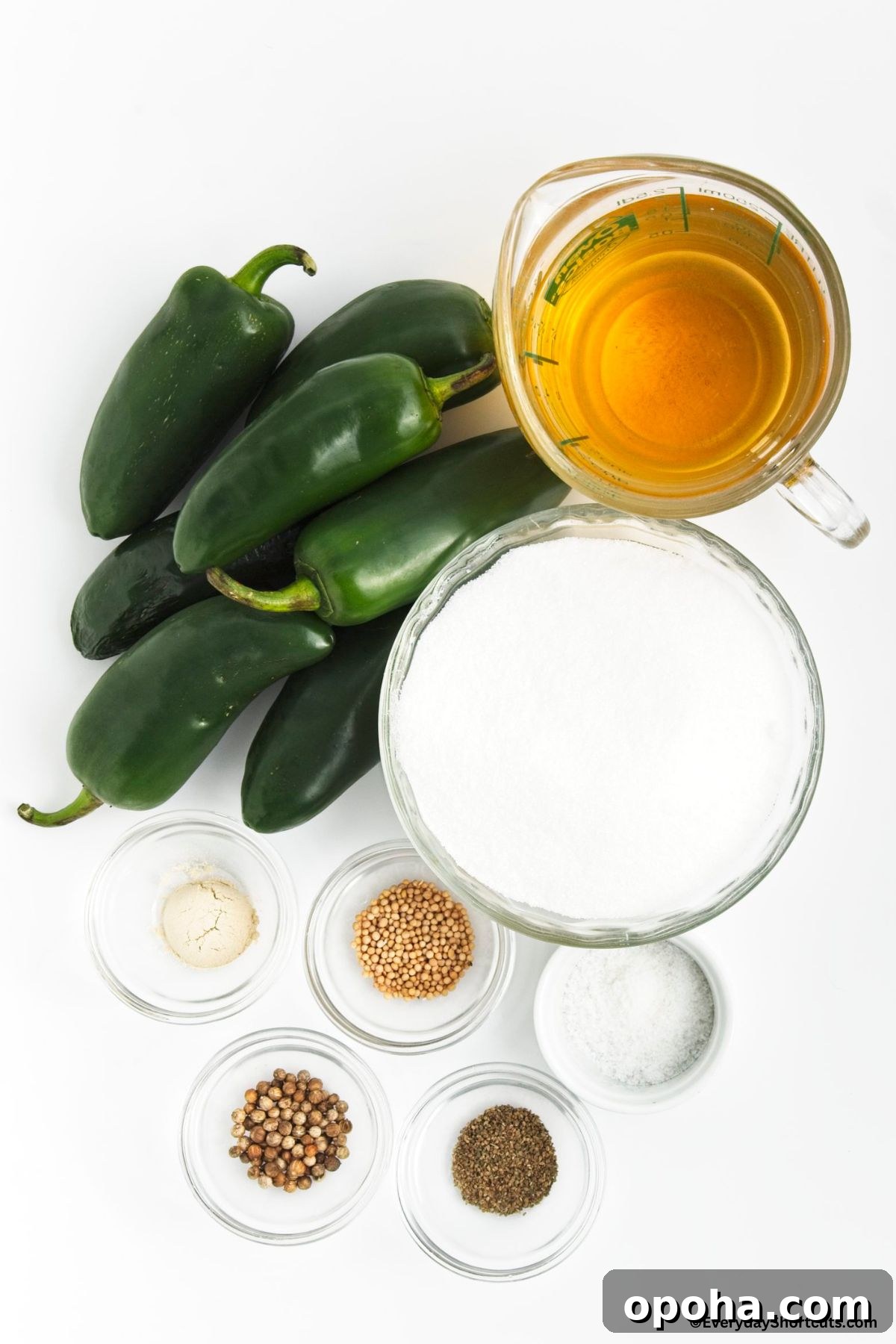 Candied Jalapeños (Cowboy Candy) Recipe for Sweet-Spicy Pickled Peppers 4 cowboy candy ingredients