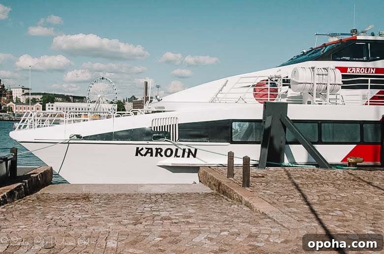 Hydrofoil Helsinki Finland to Tallinn Estonia | Umami Girl 780