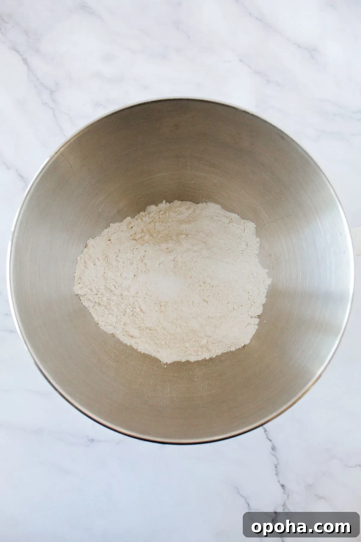 Flaky Gluten-Free Pie Crust Recipe (Dairy-Free) 4 Dry ingredients needed to make pie crust.