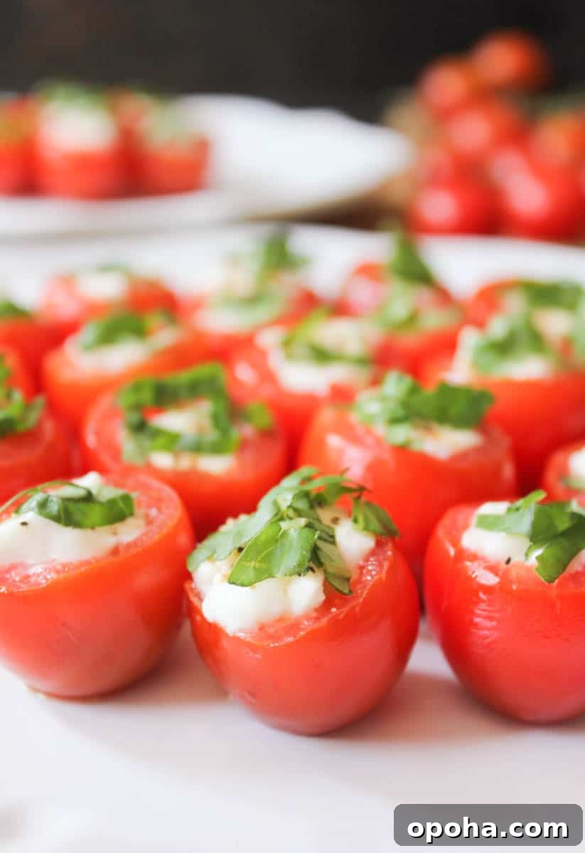caprese-stuffed-cherry-tomatoes-with-honey-balsamic