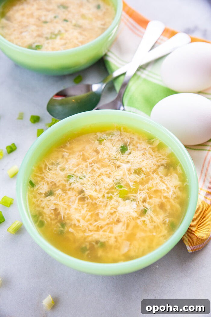 Simple Egg Drop Soup