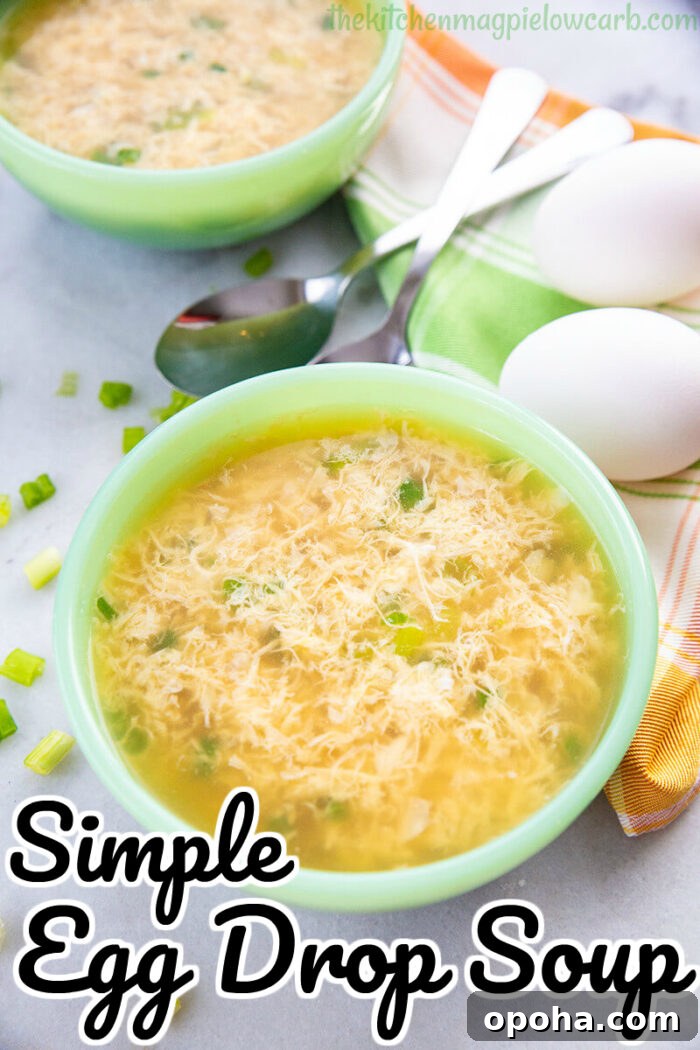Classic Egg Drop Soup Recipe: Quick Homemade Chinese Comfort Soup 6 Simple Egg Drop Soup