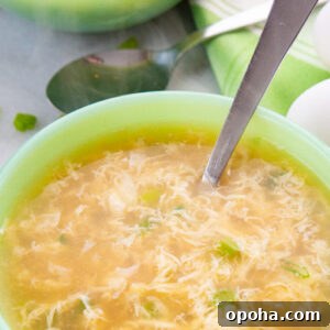 Simple Egg Drop Soup