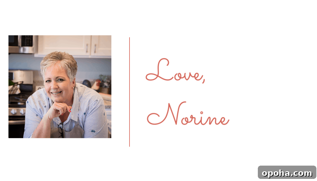 Norine's Signature and photo
