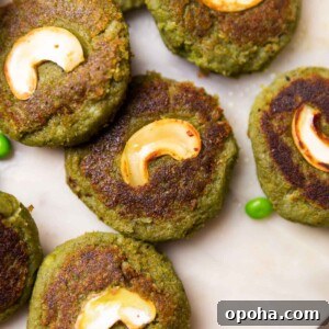 120+ Delicious Vegetarian Diwali Recipes to Try This Year 16 hara bhara kebabs close up