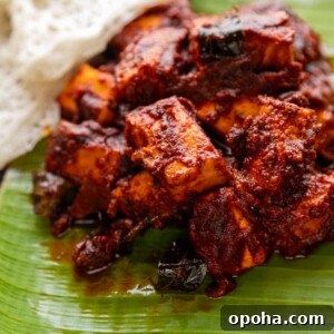 120+ Delicious Vegetarian Diwali Recipes to Try This Year 46 paneer ghee roast served on banana leaf
