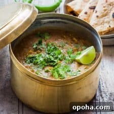 120+ Delicious Vegetarian Diwali Recipes to Try This Year 60 Dhaba Style Dal Fry garnished with lime