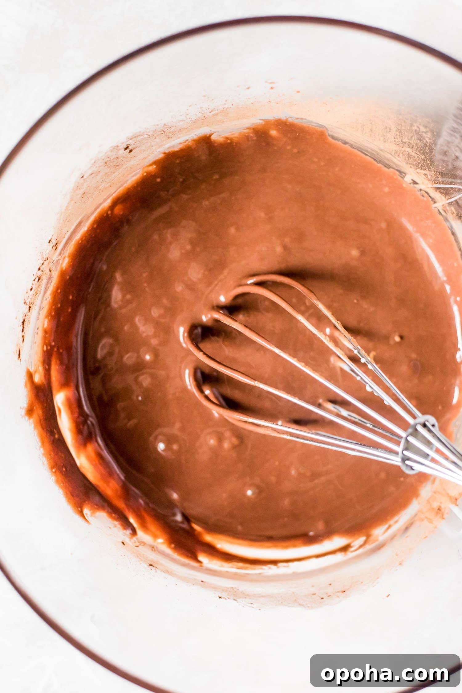 Rich Mocha Coffee Creamer Recipe for Smooth, Chocolatey Mornings 4 mixing cocoa powder and powdered sugar to sweetened condensed milk