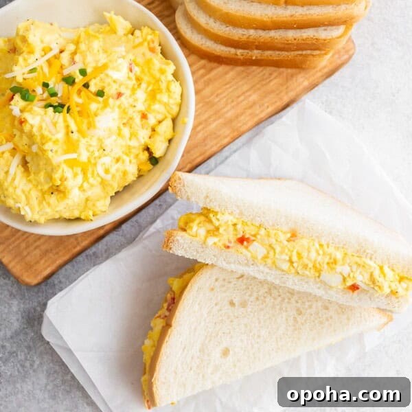 Pimento Cheese Egg Salad