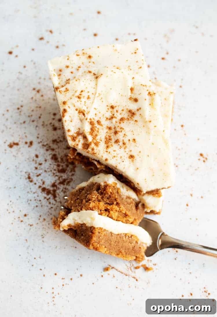 Keto Pumpkin Chocolate Chip Cookie Recipe for Fall Treats 8 keto pumpkin cookies in two layers on a fork
