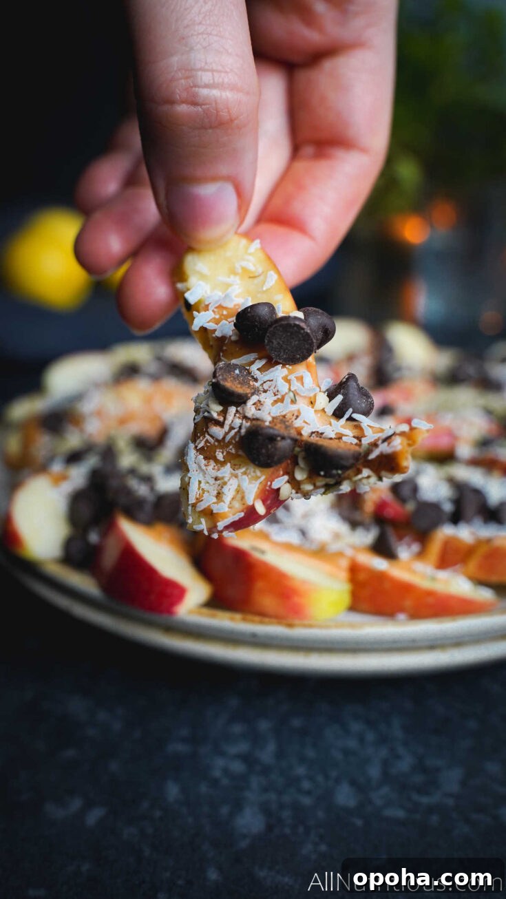 27 Fall Snack Ideas Kids Will Love 15 apple nachos
