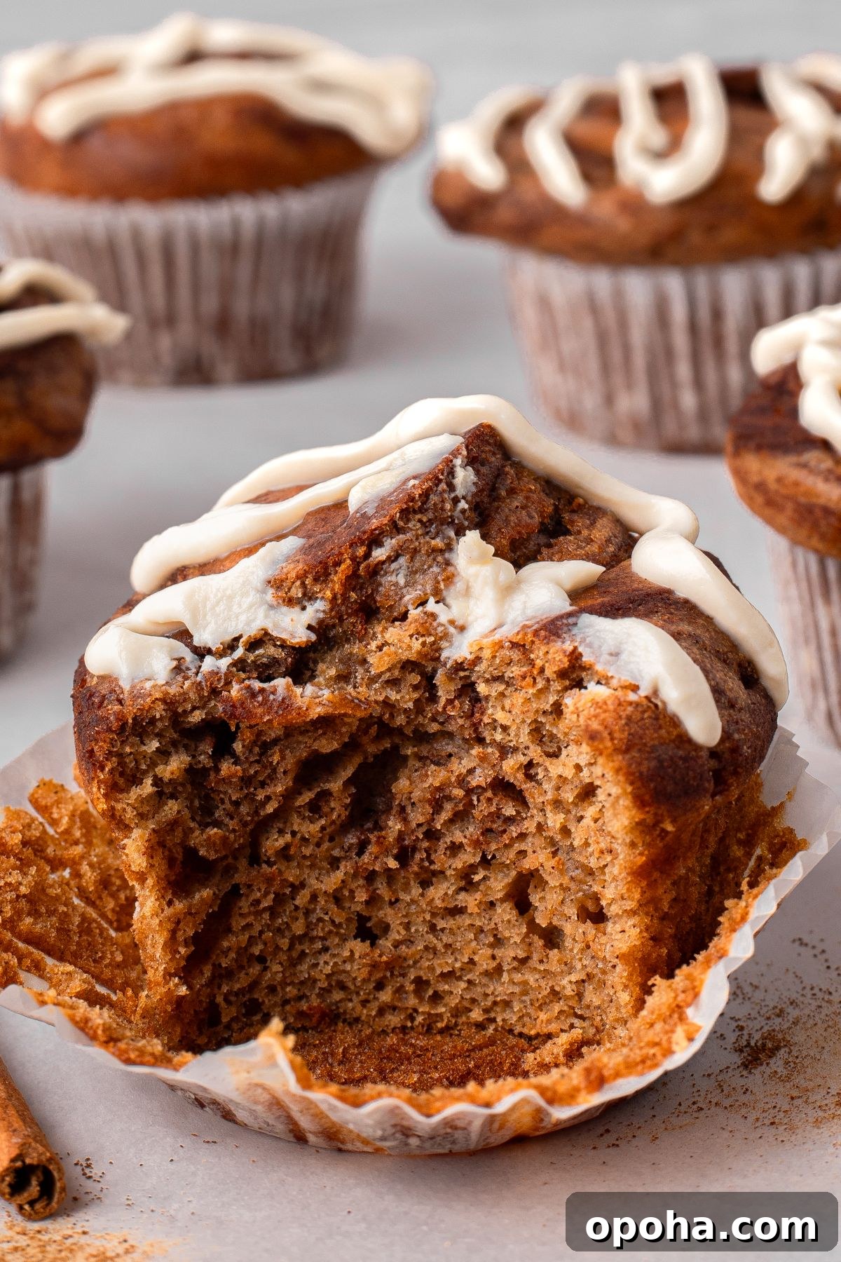 27 Fall Snack Ideas Kids Will Love 3 Cinnamon Roll Cottage Cheese Muffins