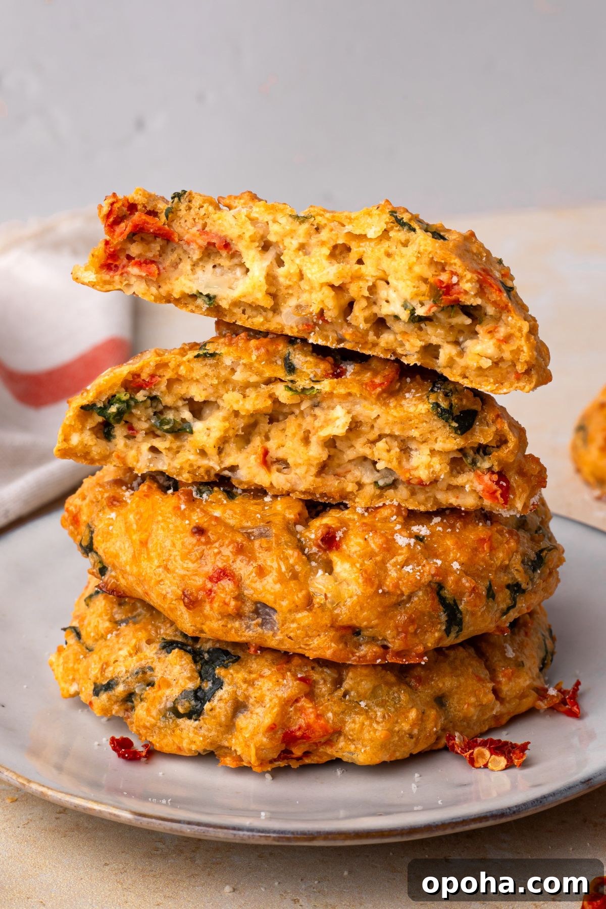 27 Fall Snack Ideas Kids Will Love 6 High Protein Sun-Dried Tomato Biscuits