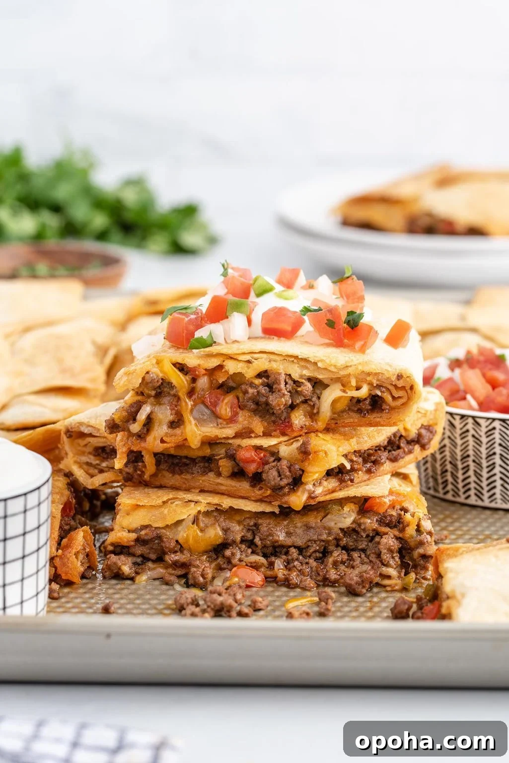 30+ Sheet Pan Dinners for Busy Weeknights: Quick Family Meals 28 Homemade crunch wraps.
