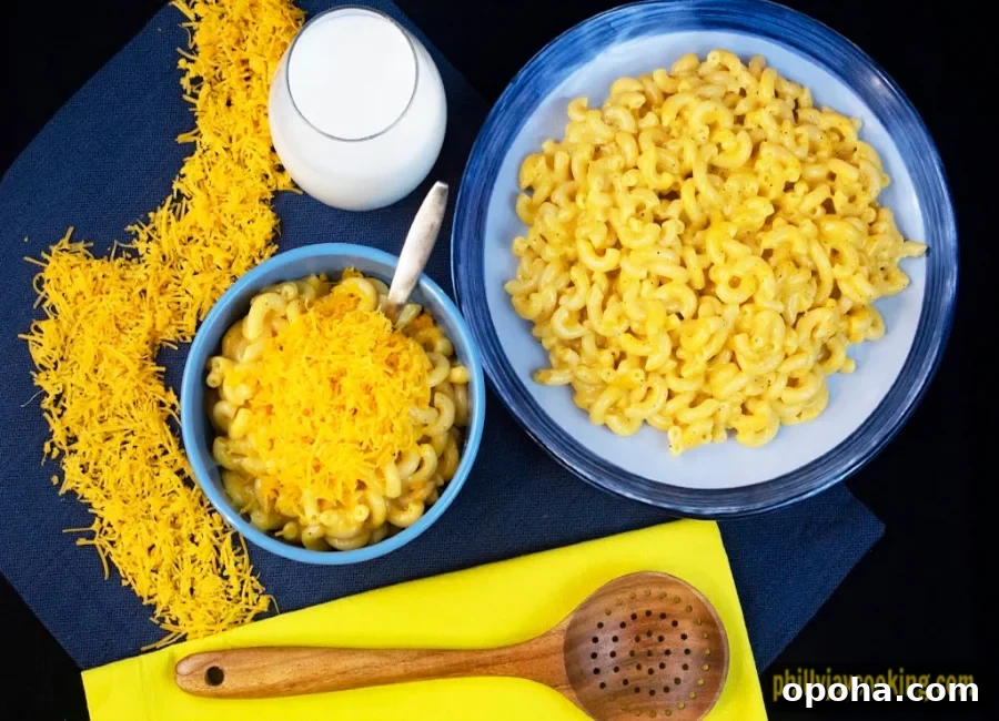 Cheesy Creamy Stove Top Macaroni & Cheese