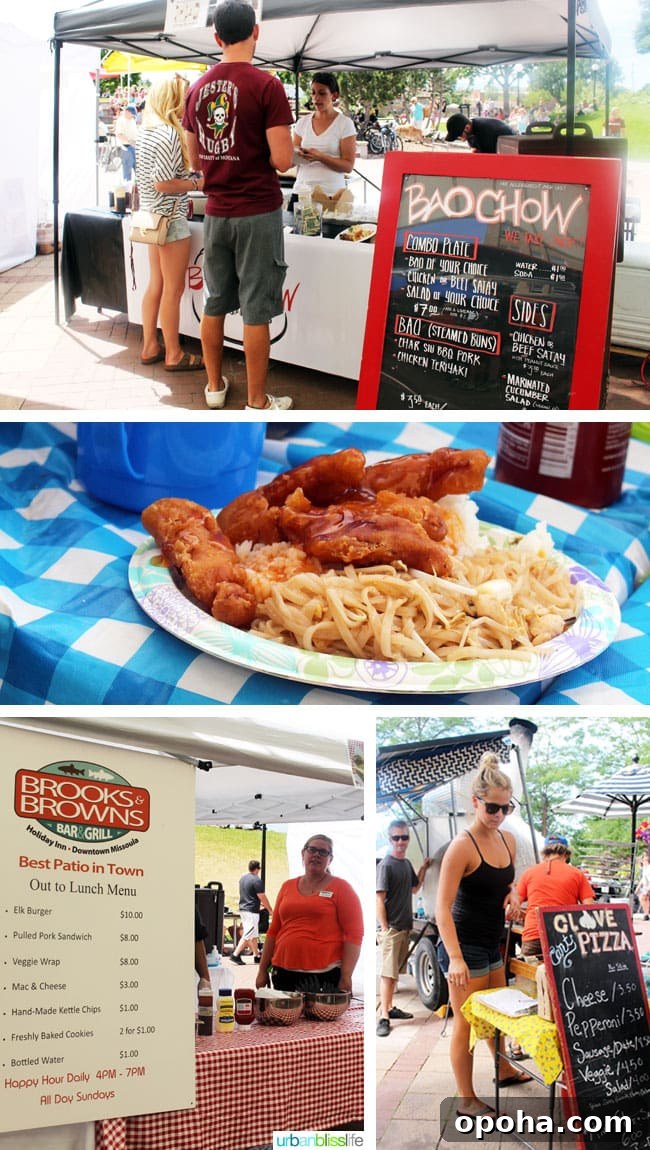 Top Restaurants and Where to Eat in Missoula, Montana 13 food cart at Caras Park in Missoula