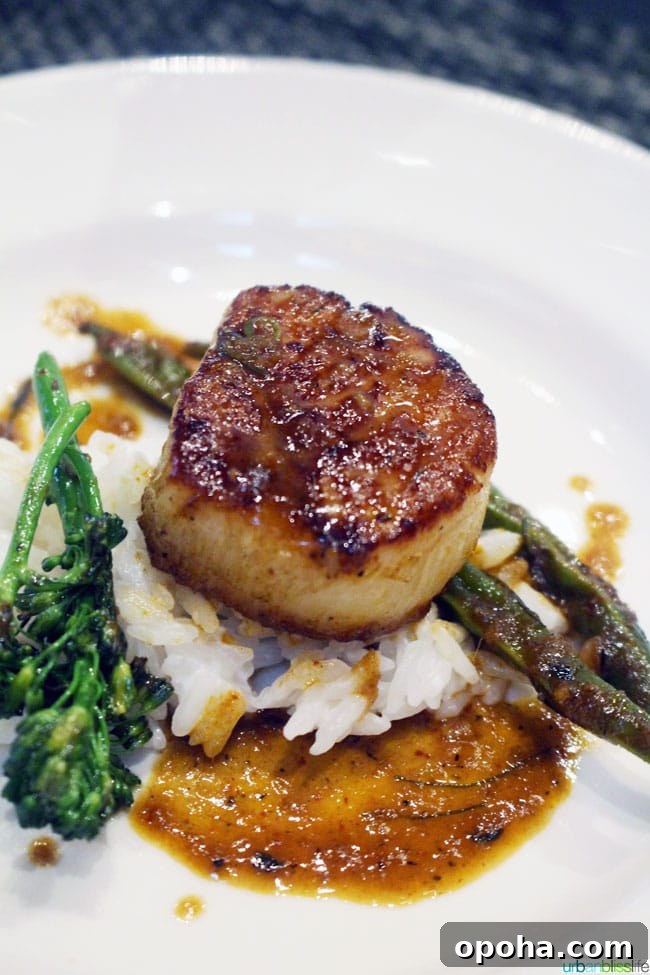 Top Restaurants and Where to Eat in Missoula, Montana 7 scallops at Blue Canyon restaurant in Missoula